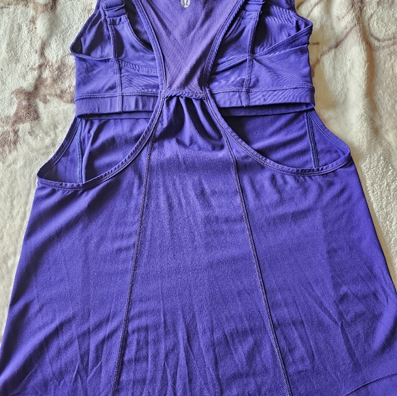 Lululemon Run: For Your Money Tank - Bruised Berry - New Condition - Picture 7 of 8